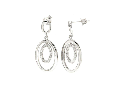 Rhodium Plated | Fashion Earrings